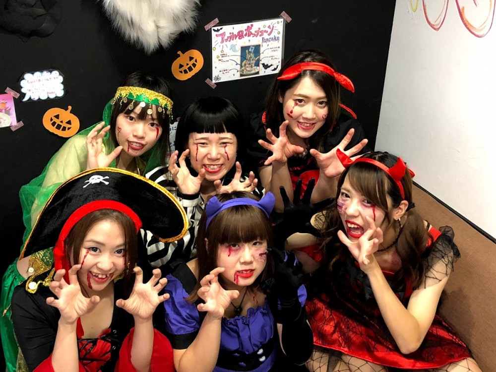 ブランティーグルのハロウィンパーティーの集合写真